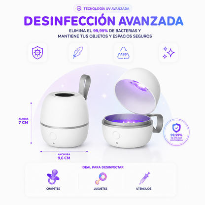 Esterilizador UV Portátil para Bebés