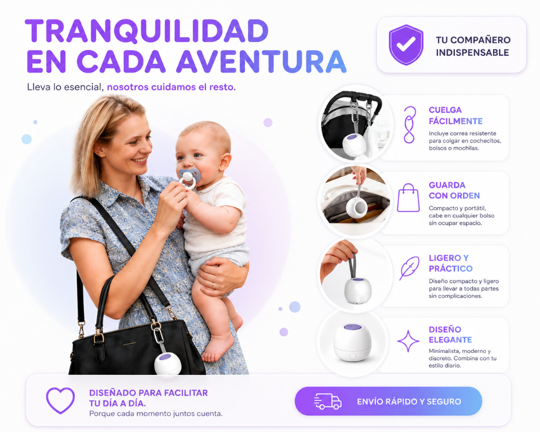 Esterilizador UV Portátil para Bebés